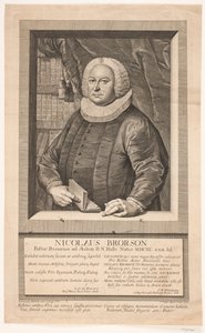 Nicolai Brorson autorstwa Odvardt Helmoldt de Lode