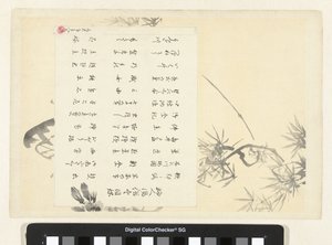 Zdjęcie tytułowe z serii 36 eleganckich pięknych kobiet Fujin fuzoku zukushi mokuroku (tytuł na obiekcie) autorstwa Ogata Gekko
