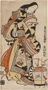 Elegancka dama autorstwa Okumura Masanobu