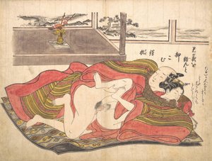 Scena w sypialni, ca. 1739, ok. 1739 r. 1739.