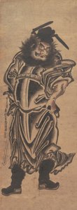 Shoki, Demon-Queller, początek XVIII w., początek XVIII wieku.