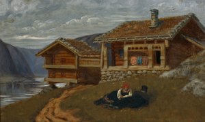 Setesdal (olej na płótnie)