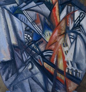 Pożar w mieście, 1913