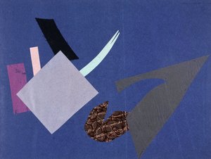 Universal War: Kolaż autorstwa Olgi Rosanova, styczeń 1916
