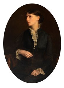 Portret Fidelii Bridges autorstwa Oliver Ingraham Lay