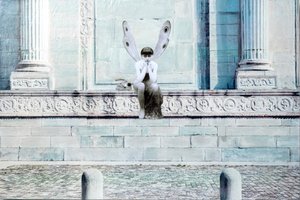 Fatina, 2021 (technika mieszana na płótnie) autorstwa Olivia Gozzano