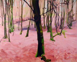 Las 29,2017 (akryl na płótnie) autorstwa Olivier Morel