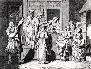 Nowa Matka, z „Galerie des mores, usages et costumes des Bretons de l