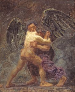 Jakub zmagający się z aniołem
