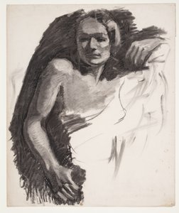 Modelka autorstwa Oluf Hartmann