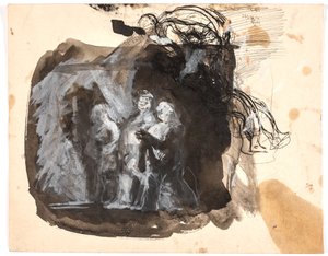 Studium dla "Diogenesa" autorstwa Oluf Hartmann