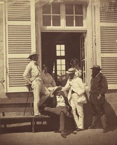 Niektóre znajome Louisa Roberta, ca. 1860.