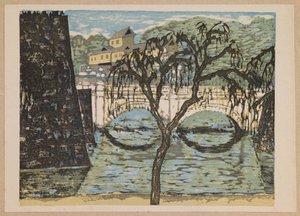 Nijūbashi, z cyklu „Wspomnienia z Tokio”