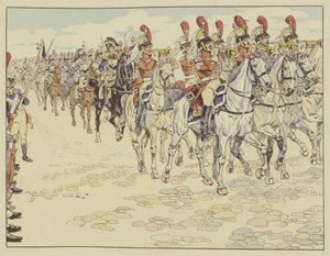 Armia francuska wkraczająca do Berlina, 27 października 1806 r. autorstwa Onfray de Breville Job