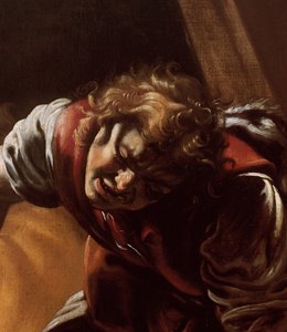 Fragment Dawida z Dawida i Goliata autorstwa Orazio Borgianni