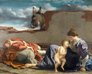 Odpocznij w ucieczce do Egiptu, 1615-1621.