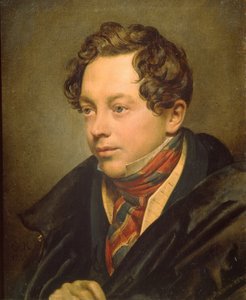 Portret artysty Piotr Basin 1794-1881, 1829 autorstwa Orest Adamovich Kiprensky
