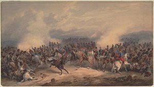 Hussars and Chasseurs w bitwie nad rzeką Czerną 16 sierpnia 1855 r. 1855 r