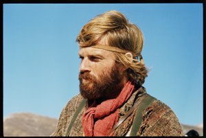 Robert Redford na planie „Jeremiah Johnson”, 1972 (zdjęcie) autorstwa Orlando Suero