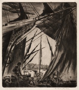 Żagle i Vista autorstwa Orville Houghton Peets
