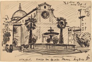 Piazza S. Spirito, Florencja