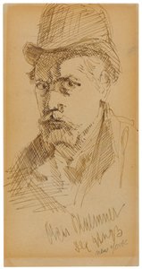 Autoportret autorstwa Oscar Florianus Bluemner