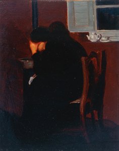 Przy piecu autorstwa Oscar Ghiglia