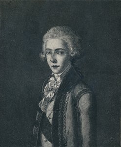 „Louis-Antoine-Henri de Bourbon-Condé”, c1800-1804, 1896 autorstwa Oscar Grosch