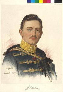 Cesarz Austrii Karol I autorstwa Oskar Bruch