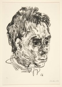 Portret Waltera Hasenclevera autorstwa Oskar Kokoschka