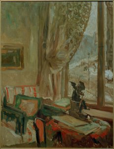 Widok na Romanisches Haus, Berlin autorstwa Oskar Moll