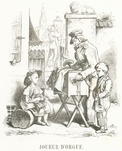 J: Organista autorstwa Oskar Pletsch