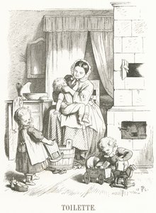 T: toaleta autorstwa Oskar Pletsch