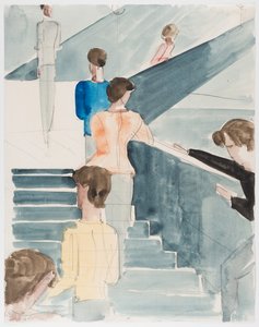 Schody Bauhaus autorstwa Oskar Schlemmer