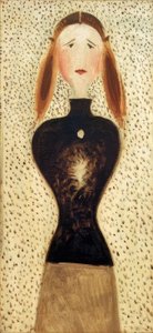 Figura z przodu autorstwa Oskar Schlemmer