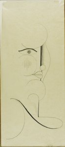 Głowa autorstwa Oskar Schlemmer