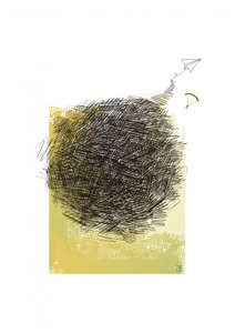 Ucieczka z Scribble Flight autorstwa Osvaldo Russo