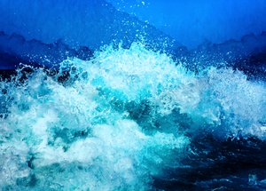Turkusowa fala oceanu autorstwa Osvaldo Russo