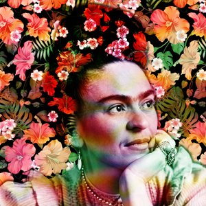 Żywy portret kwiatowy