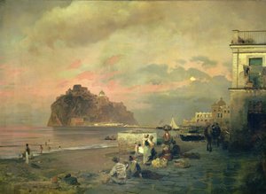 Ischia, 1884 autorstwa Oswald Achenbach