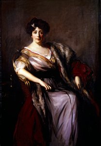 Pani Holden (malarstwo) autorstwa Oswald Hornby Joseph Birley