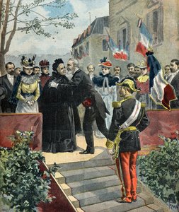 Emile Loubet odwiedza swoją matkę autorstwa Oswaldo Tofani