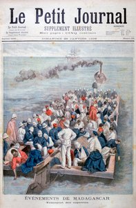 Wydarzenia na Madagaskarze: Repatriacja wojsk francuskich, 1896 autorstwa Oswaldo Tofani