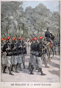 Strzelcy, Francja, 1899 autorstwa Oswaldo Tofani