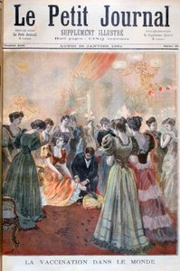 Szczepienie przeciwko ospie, Paryż, 1894 autorstwa Oswaldo Tofani