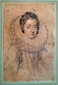Portret kobiety, 1612. autorstwa Ottavio Mario Leoni