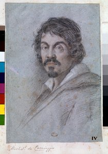 Portret Michelangelo Merisi da Caravaggio (pastel na brystolu, ok. 1621)