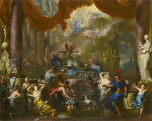 Der Tod der Dido Śmierć Dydony autorstwa Ottmar Elliger the Younger
