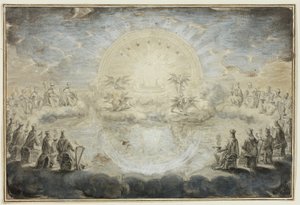Scena z Objawienia autorstwa Ottmar Elliger the Younger