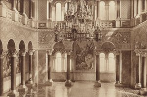 Zamek Królów Bawarii Neuschwanstein, The Thronhall